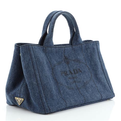 prada denim bra|prada denim tote.